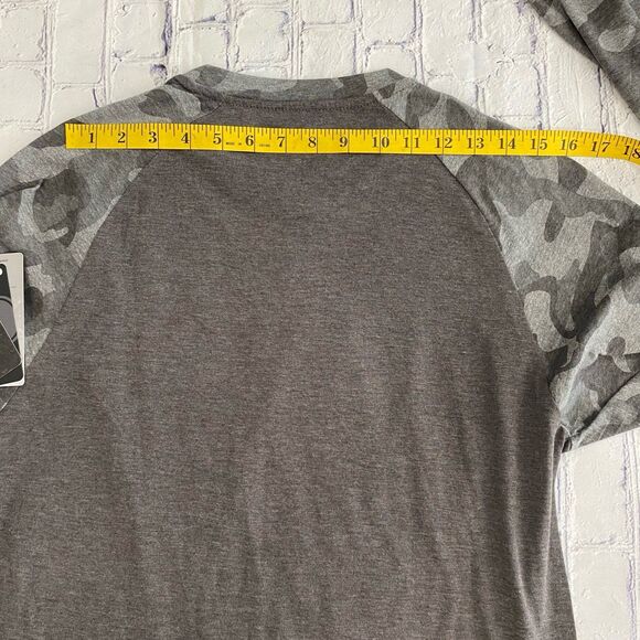 Colosseum Shirt Men's Size Med Color Gray Virginia Tech Hokies L Sleeve Graphic - Picture 10 of 11